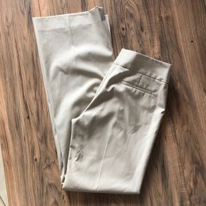 Antonio Melani sz 4 tan and ivory checkered pants